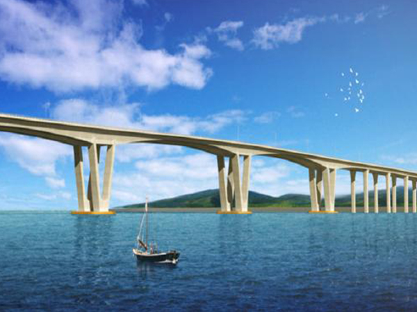 新疆喀什一號跨海大橋